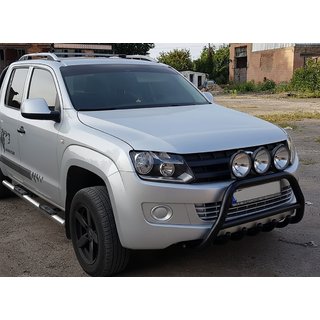 Bull Bar WT003 Black Stainless Steel Volkswagen Amarok 2010-2022 photo 4