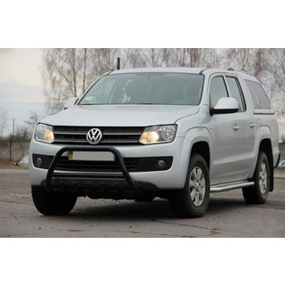 Bull Bar WT003 Black Stainless Steel Volkswagen Amarok 2010-2022 photo 3