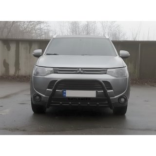 Bull Bar WT004 Black (Stainless Steel) Mitsubishi Outlander 2012-2021 photo 3