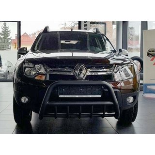 Bull Bar without Logo WT003 Black (Stainless Steel) Renault Duster 2008–2017 photo 4
