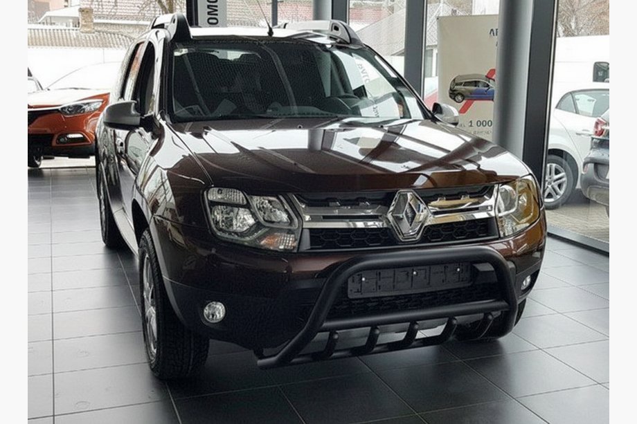 Dacia Duster 2008-2018 Bull Bar without Logo WT003 Black (Stainless Steel) Photo 7