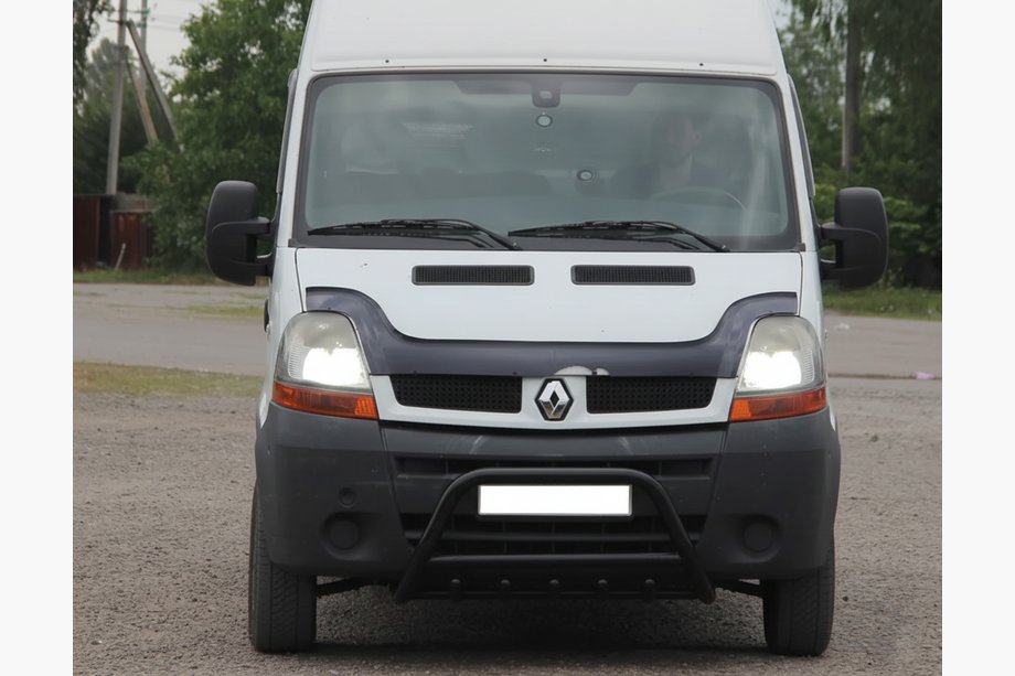 Nissan Interstar 2002-2010 Front Bar WT003 Black (Stainless Steel) Image
