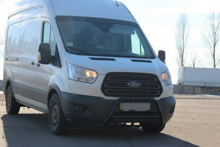 Ford Transit 2014- Bull Bar WT003 Black (Stainless Steel) Image