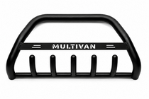Volkswagen T4 Caravelle/Multivan 1990–2003 Bull Bar WT004 Black (Stainless Steel) photo 6