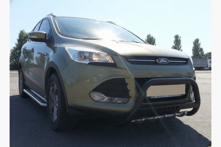 Ford Kuga/Escape 2013-2019 Bull Bar WT004 Black (Stainless Steel) Image