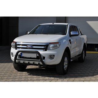 Front Guard WT003 Black (Stainless Steel) Ford Ranger 2011–2022 photo 4