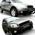 Geely Emgrand X7 2011- Bull Bar WT003 Black (Stainless Steel) photo 1