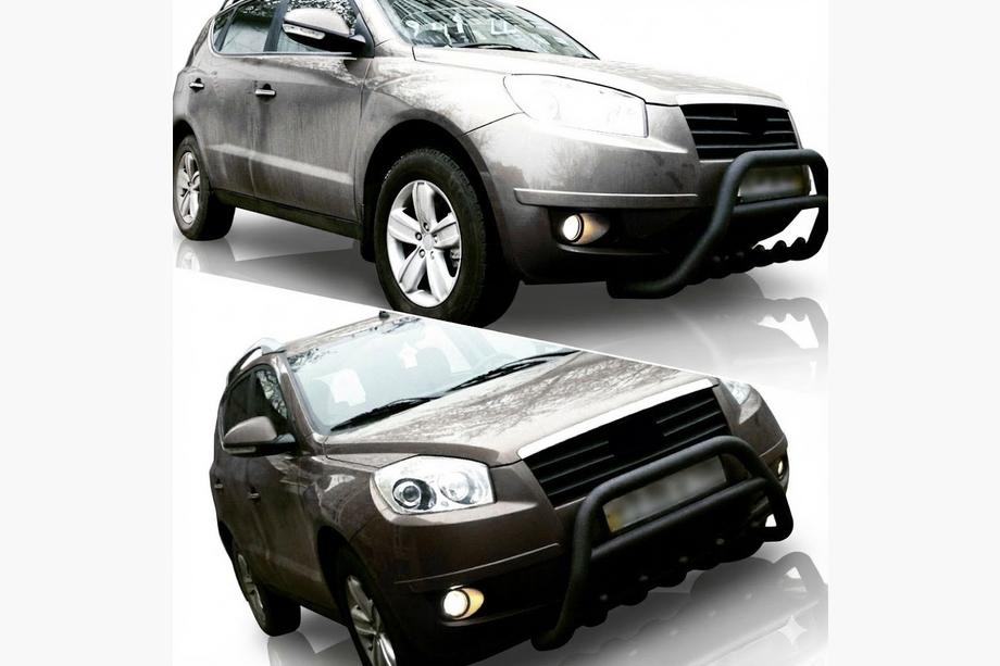 Geely Emgrand X7 2011- Bull Bar WT003 Black (Stainless Steel) Image