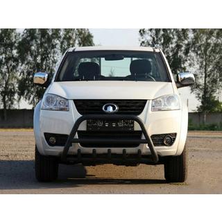 Bull Bar WT003 Black (Stainless Steel) GreatWall Wingle 5 2006- photo 4