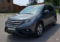 Honda CRV 2012-2016 Front Guard WT003 Black (Stainless Steel) photo 4