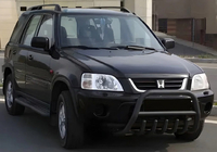 Honda CRV 1996-2001 Bull Bar WT003 Black Stainless Steel photo 1