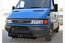 Iveco Daily 1999-2006 Bull Bar WT003 Black photo 1