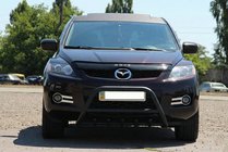 Mazda CX-7 2006-2012 Front Guard WT003 Black (Stainless Steel) photo 3