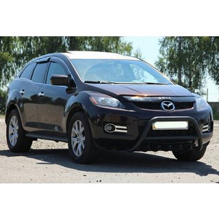Front Guard WT003 Black (Stainless Steel) Mazda CX-7 2006-2012 photo 4
