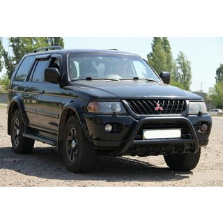 Bull Bar WT003 Black Stainless Steel Mitsubishi Pajero Sport 1996-2007 photo 1