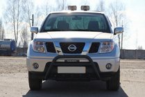 Nissan Pathfinder R51 2005-2014 Bull Bar WT003 Black Stainless Steel photo 5