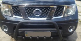 Nissan Pathfinder R51 2005-2014 Bull Bar WT003 Black Stainless Steel photo 3
