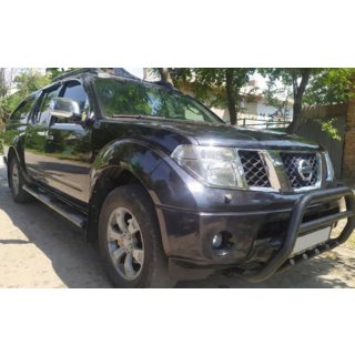 Bull Bar WT003 Black Stainless Steel Nissan Pathfinder R51 2005-2014 photo 1