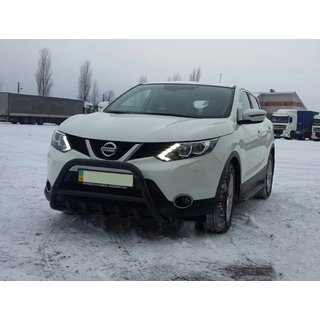 Bull Bar WT003 Black Stainless Steel Nissan Qashqai 2014-2021 photo 4