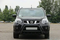 Nissan X-trail T31 2007-2014 Front Guard WT003 Black (Stainless Steel) photo 7