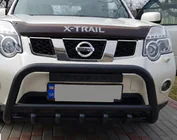 Nissan X-trail T31 2007-2014 Front Guard WT003 Black (Stainless Steel) photo 8