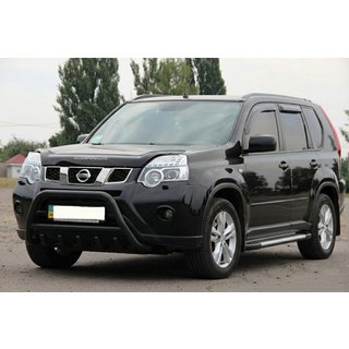 Front Guard WT003 Black (Stainless Steel) Nissan X-trail T31 2007-2014 photo 4
