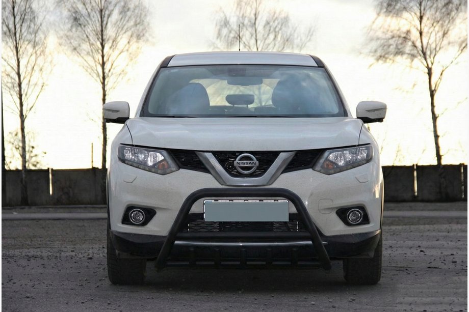 Nissan X-trail T32/Rogue 2014-2021 Bull Bar WT003 Black Stainless Steel Photo 4