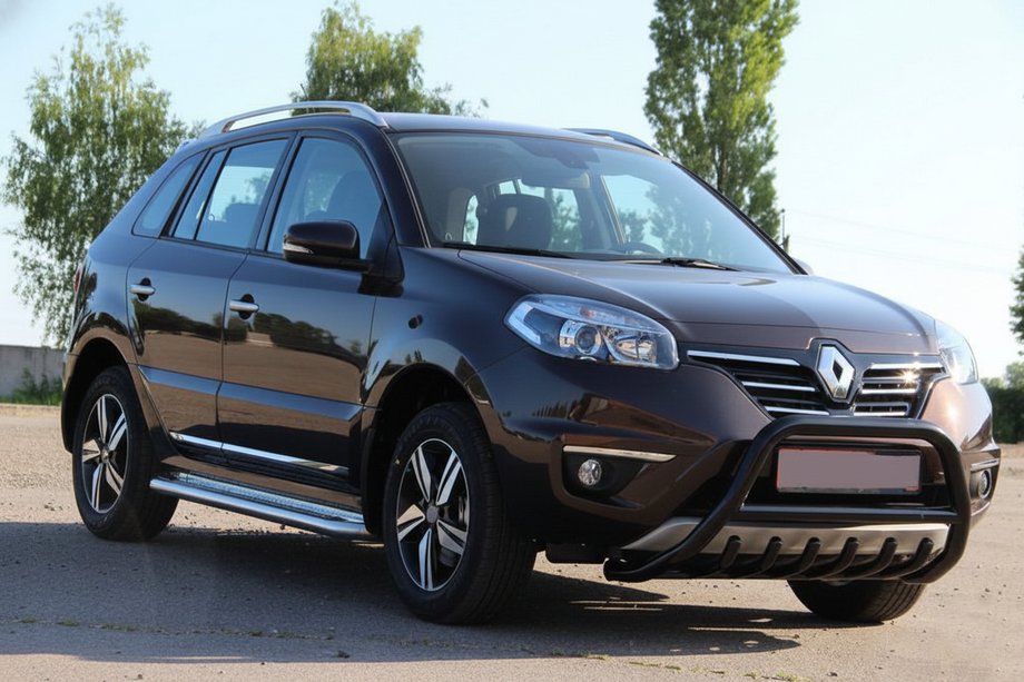 Renault Koleos 2008-2016 Bull Bar WT003 Black (Stainless Steel) Photo 4