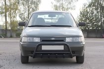 VAZ 2110-21115 1995-2015 Bull Bar WT003 Black 60mm (Stainless Steel) photo 3