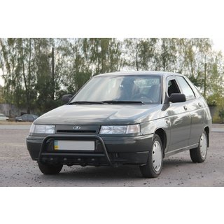 Bull Bar WT003 Black 60mm (Stainless Steel) VAZ 2110-21115 1995-2015 photo 1