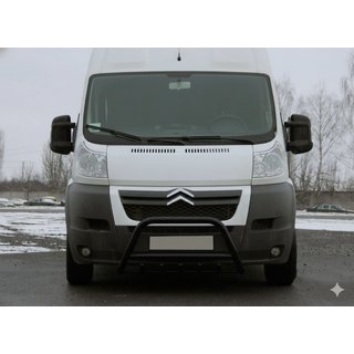 Front Bar WT003 Black (Stainless Steel) Citroen Jumper 2007-2025 photo 4