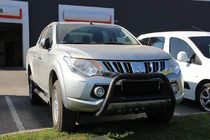 Mitsubishi L200 2015-2024 Bull Bar WT003 Black Stainless Steel photo 4