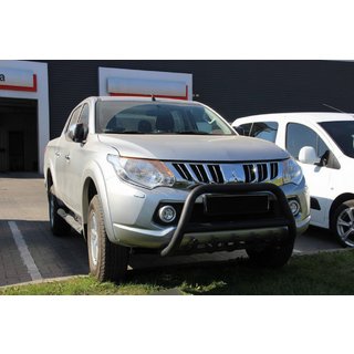 Bull Bar WT003 Black Stainless Steel Mitsubishi L200 2015-2024 photo 4