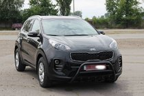 Kia Sportage 2015-2021 Bull Bar WT003 Black Stainless Steel photo 3