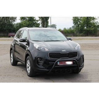 Bull Bar WT003 Black Stainless Steel Kia Sportage 2015-2021 photo 3