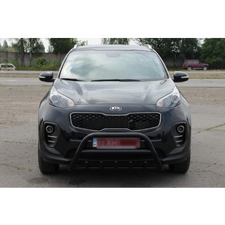 Bull Bar WT003 Black Stainless Steel Kia Sportage 2015-2021 photo 4