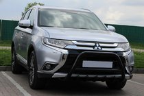 Mitsubishi Outlander 2012-2021 Bull Bar WT003 Black (Stainless Steel) photo 1