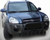 Hyundai Tucson JM 2004- Bull Bar WT004 Black (Stainless Steel) photo 3