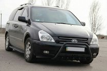 Kia Carnival 2002-2013 Bull Bar WT004 Black (Stainless Steel) photo 2