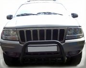 Jeep Grand Cherokee WK 2004-2010 Bull Bar WT003 Black photo 3