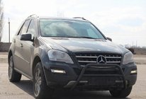 Mercedes ML W164 2005-2011 Bull Bar WT003 Black (Stainless Steel) photo 3