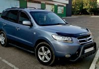 Hyundai Santa Fe 2 2006-2012 Bull Bar WT004 Black (Stainless Steel) photo 1