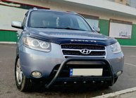 Hyundai Santa Fe 2 2006-2012 Bull Bar WT004 Black (Stainless Steel) photo 2