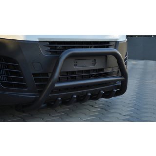 Bull Bar WT003 Black Stainless Steel Citroen Jumpy/Dispatch 2017- photo 1