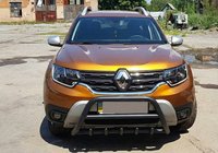 Dacia Duster 2018-2024 Bull Bar without Logo WT003 Black (Stainless Steel) photo 6