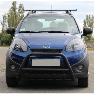 Bull Bar WT003 Black Stainless Steel Chery Beat 2009-2015 photo 1