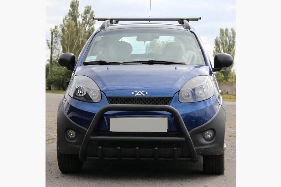Chery Beat 2009-2015 Bull Bar WT003 Black Stainless Steel Image