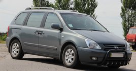 Kia Carnival 2002-2013 Bull Bar WT003 Black Stainless Steel photo 3