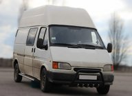 Ford Transit 1991-2000 Bull Bar WT003 Black Stainless Steel photo 4