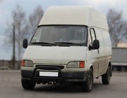 Ford Transit 1991-2000 Bull Bar WT003 Black Stainless Steel photo 1